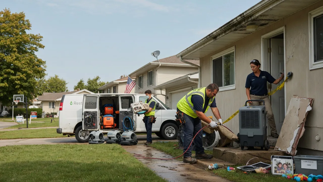 Water Damage Restoration in Sheldon, ND near me